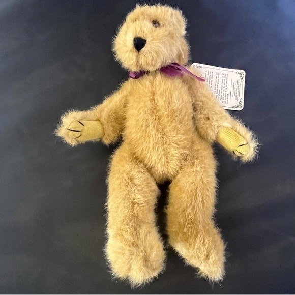 Vintage Retired Boyds Plush Bear Bubba Jointed Twist Face With Tag 1990-96 - Picture 4 of 8